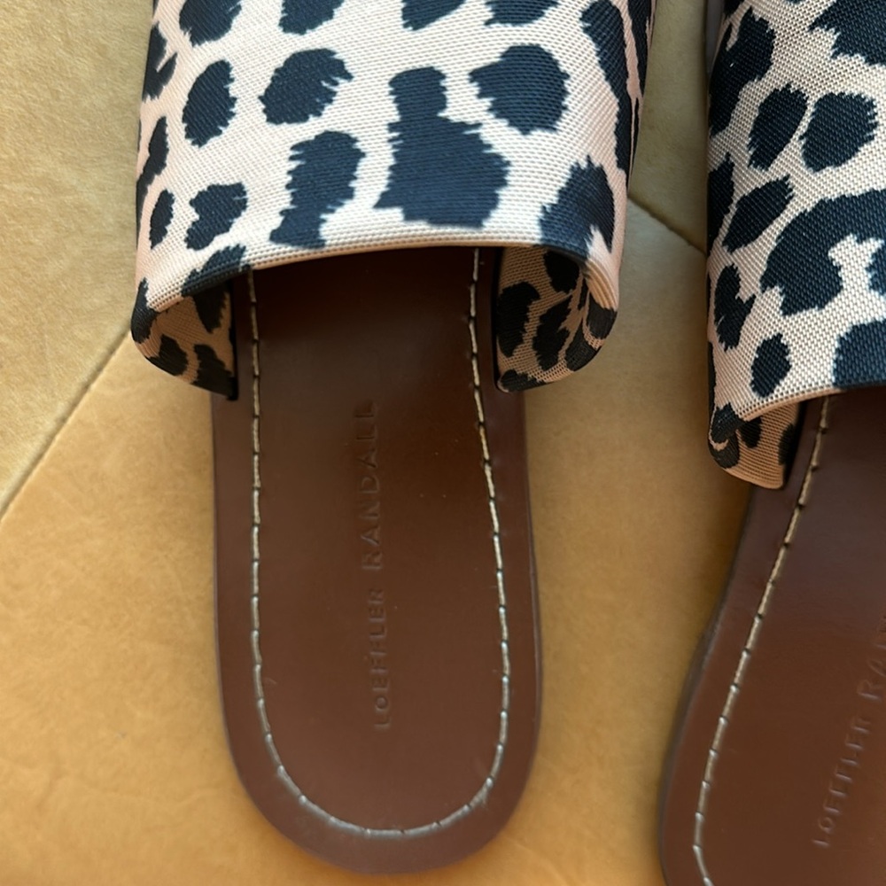 Loeffler Randall Leopard Print Sandals - image 2